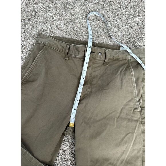 Rag & Bone Buckley Chino Pants Olive Green Ankle Straight Leg Cotton Utility 31 - Picture 9 of 16